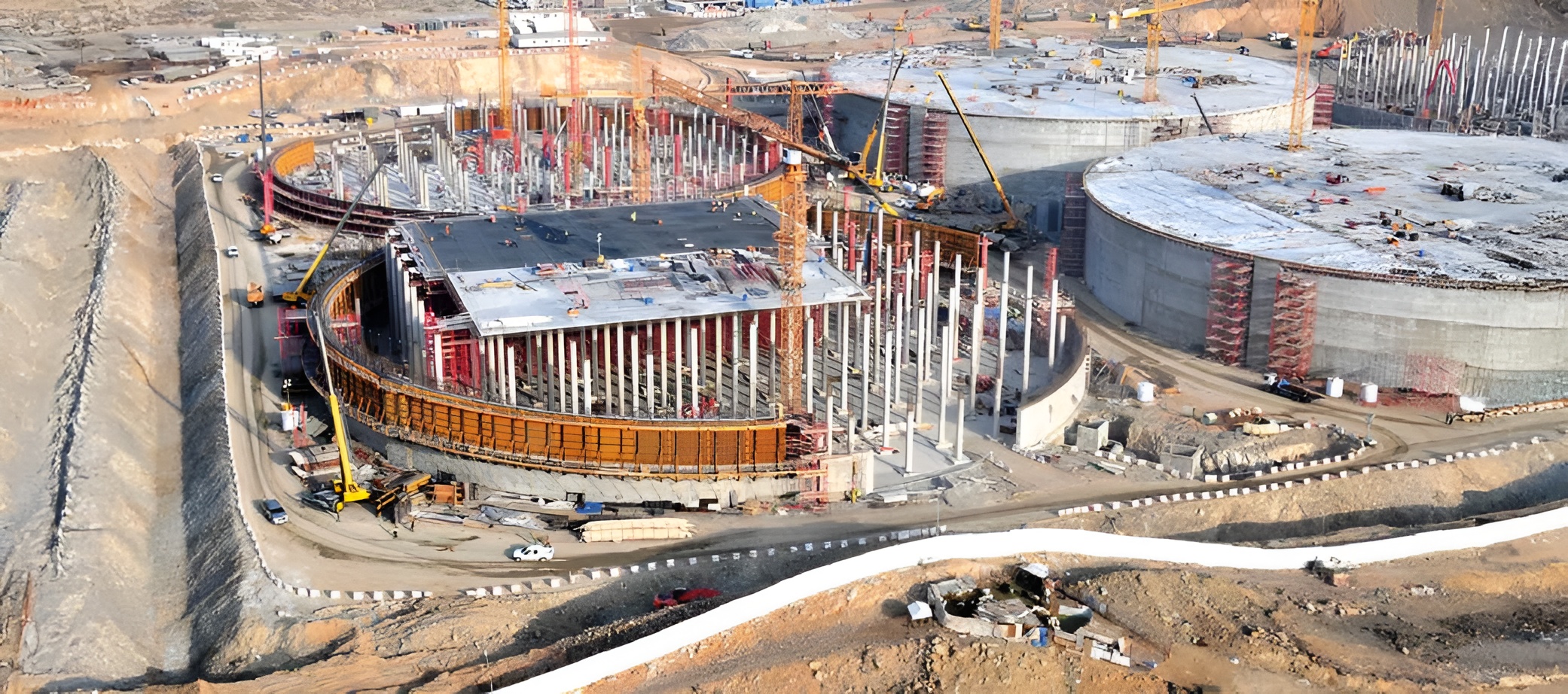خدمات الهندسة والمشتريات والإنشاء (EPC) لمشاريع البنية التحتية